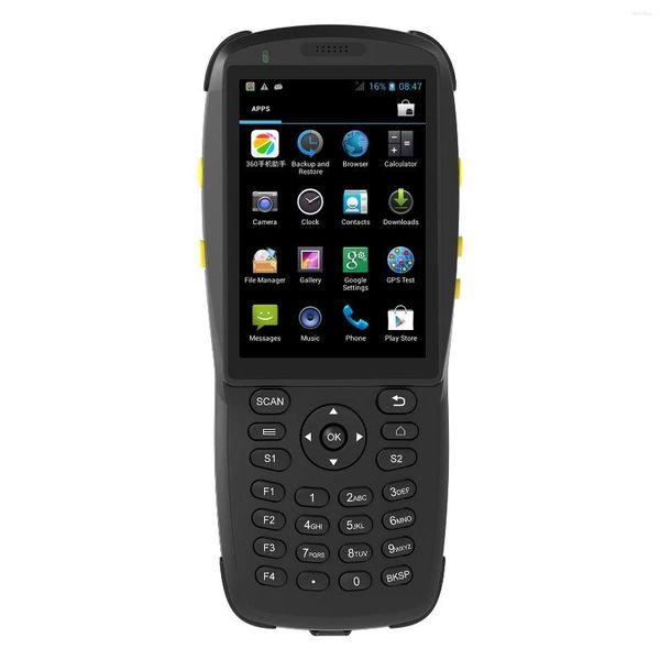 Touchscreen-Barcode-Scanner Android PDA Handheld-Terminal-Inventurmaschine 1D/2D/QR 3G 4G WiFi BT