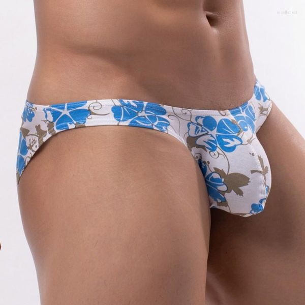 Cueca cuecas de algodão cueca baixa cintura baixa calcinha macho calcinha estudantil meninos desenho animado padrões de padrões de shorts Man Jockstrap