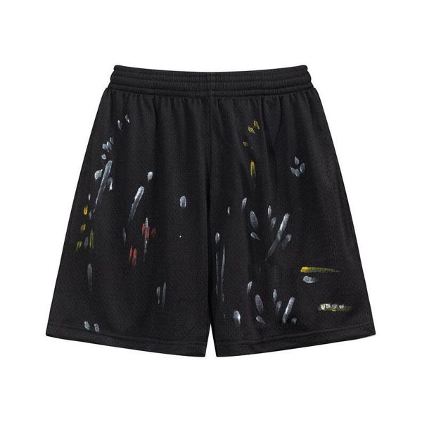 2023 designers shorts femininos calças de verão pintadas de luxo de luxo de luxo grafiteiro casual de manga curta solta calças de manga curta calças