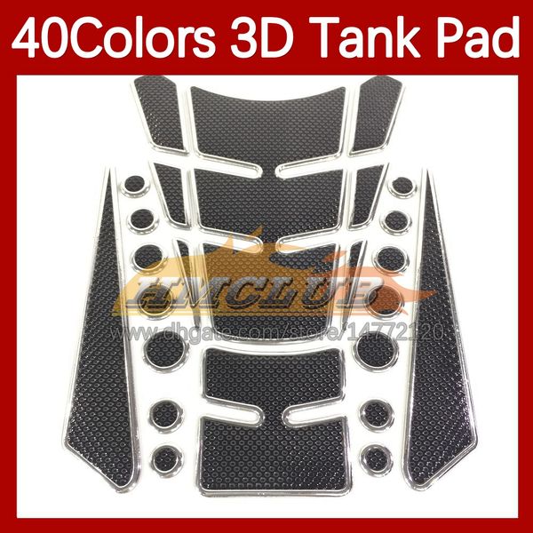 Motorrad-Aufkleber, 3D-Carbonfaser-Tankpad-Schutz für Honda CBR-650F CBR 650 650F CBR650F 19 20 21 22 2019 2020 2021 2022, Gas-Tankdeckel-Aufkleber, MOTO-Aufkleber, 40 Farben