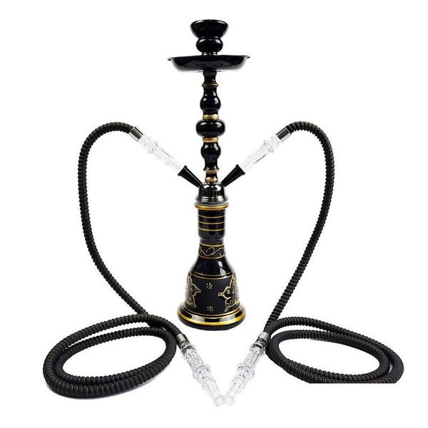 Tubos de água Acessórios para tubos de água preto Arab Shisha Hookah