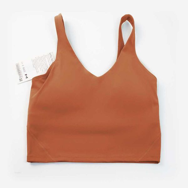 Tank DesignerLu Damen-Sport-Top, U-förmiger Rücken, sammelt sich im Fitnessstudio, Push-Up, Laufen, Yoga-BH, schnell trocknend, atmungsaktiv, Sport-BH, mehrere Farben, 3AX9