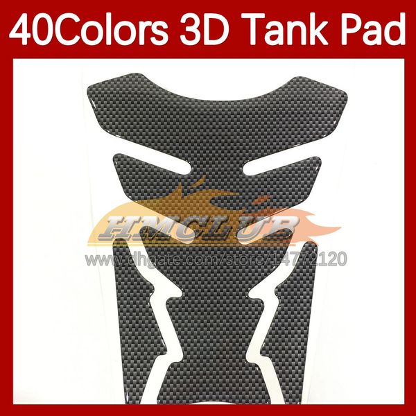 Motorradaufkleber 3D Carbon Faser Tank Pad Protektor für Honda VFR400RR NC35 VFR400 RR 94 95 96 97 98 1994 1995 1996 97 1998 Gasbrennstoff Tank Cap Aufkleber Moto Decal 40 Farbe