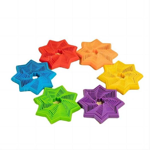 Fidget Toys Sensorial Rainbow Macarons Magic Star Variety Children Puzzle Antress Crianças educacionais Adultos Decompressão brinquedo Surpresa 2023