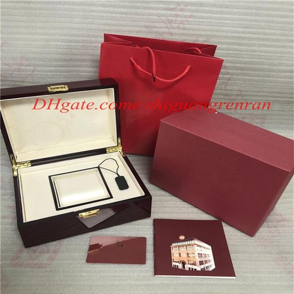 Watch Box Luxury Nautilus Original Watch Boxes Accessori Paper Card Borsa 210mm 170mm 105mm 1KG Per Aquanaut 57259c