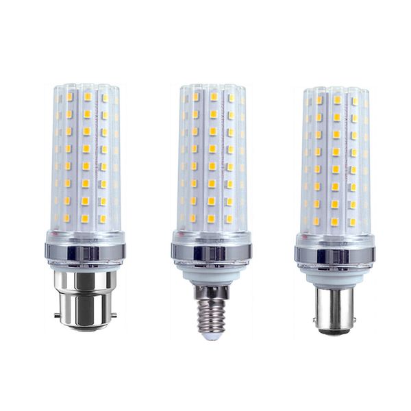 Lampada a bulbo di mais E14 E26 E27 B22 Lampadina a candelabro Bianco caldo 3000K LED Lampade a lampadario Candela decorativa Lampada a mais a LED dimmerabile a 3 colori OEMLED