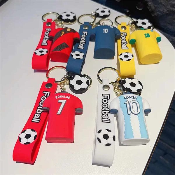 Anime Soccer Star Personagens Periféricos Figuras Chaveiro Bonito Chaveiro Jersey Bolsa Desenhos Animados Amuletos Decorações