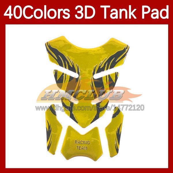 Adesivos de motocicleta Protetor de almofada de fibra de carbono 3D para Yamaha TZR-250 3MA TZR250 TZR 250 88 89 90 91 1988 1989 1990 1991 Tanque de combustível Gas Sticker Decal de 40 cores