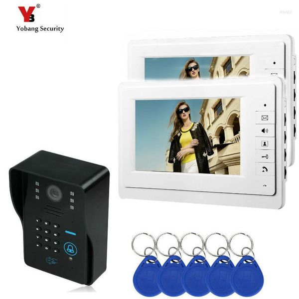 Telefones de porta de vídeo Yobang Security 7 