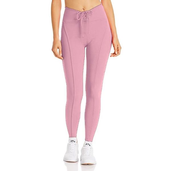 Roupa de ioga que executa meia -calça esportiva de legging ladies panetas ginástica fades fitnes roupas