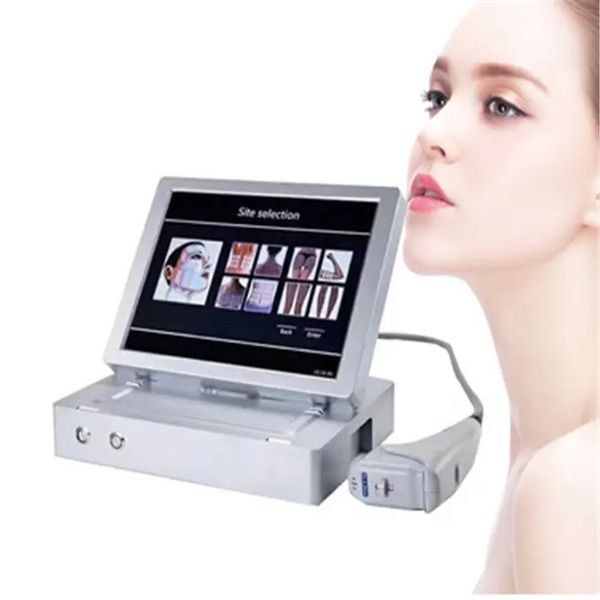 Beauty Machine Professional 3D 4D 5D Hifu Gesichts-Anti-Aging-Technologie Körperschlankheitsgerät mit 8 Kartuschen