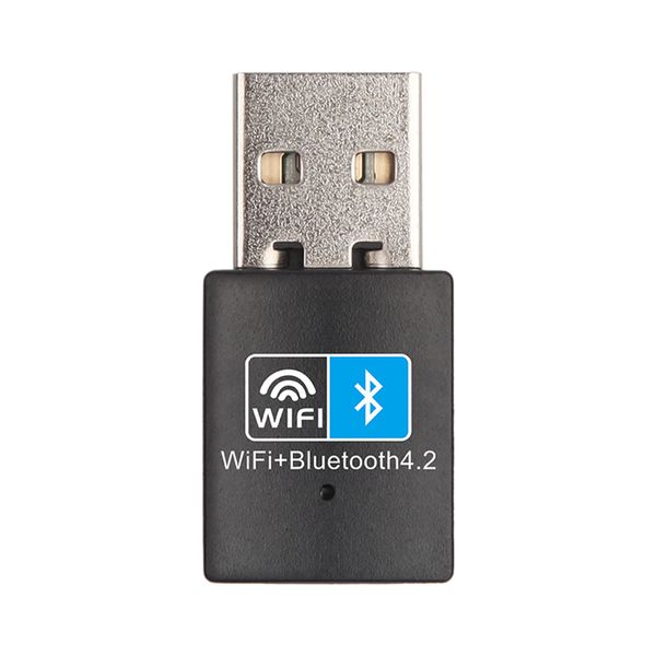 Adattatore wireless WiFi Bluetooth 150Mbps Adattatore USB Scheda di rete dongle Bluetooth 2.4G RTL8723 adatta per laptop desktop