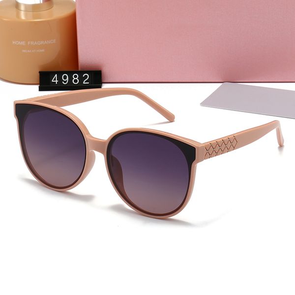 1 pç óculos de sol da moda óculos de sol marca de óculos de sol para mulheres de alta qualidade UV400 polarizado viagem moda praia tiro de rua óculos para meninas