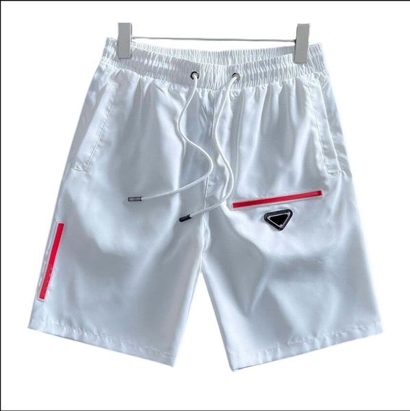 Prrrada Marchi Pantaloncini Classico Moda Designer di lusso Pantaloni da spiaggia da uomo Tendenza Estate Uomo Donna Traspirante Asciugatura rapida Sottile Tinta unita Pantaloni sportivi sportivi