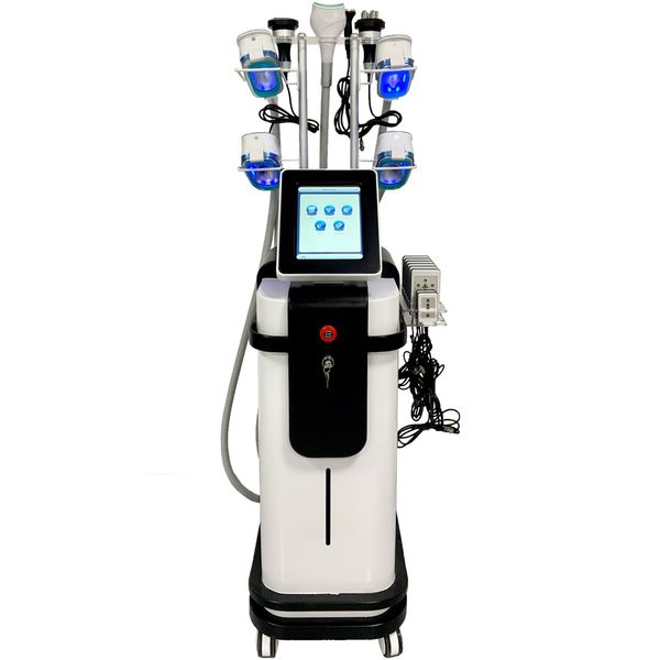 CRYO 360ﾰ Cryolipolysis Fat Freeze Dimagrante Cool Sculpting Crioterapia Congelamento Ridurre il grasso Ultrasonic Cavitation Macchina per la perdita di peso Lipo Laser Beauty Equipment