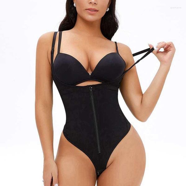 Intimo modellante da donna S-6XL Intimo modellante per il corpo Con apertura sul cavallo BuLifter Perizoma Lingerie sexy BuTrainer Cincher Controllo della pancia Corsetto modellante