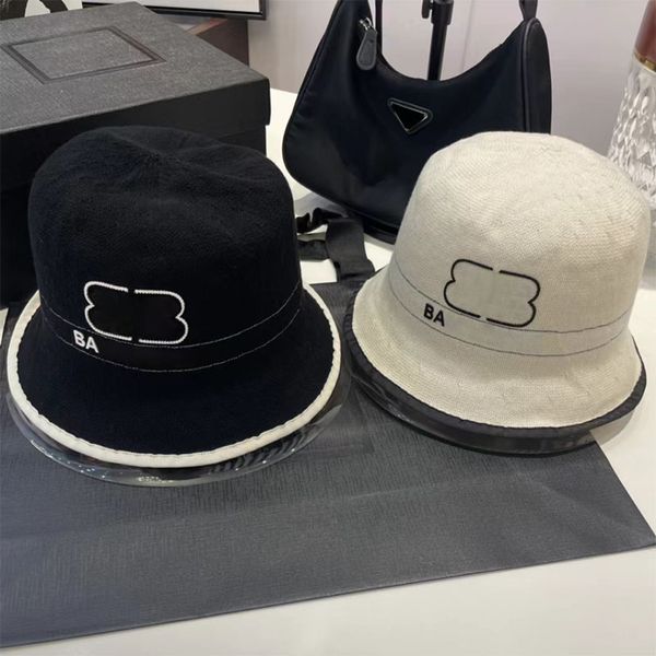 Дизайнерская шляпа-ведро, роскошные шляпы для мужчин и женщин, любители моды, путешествий, солнцезащитный козырек, рыбацкая шляпа, высокое качество