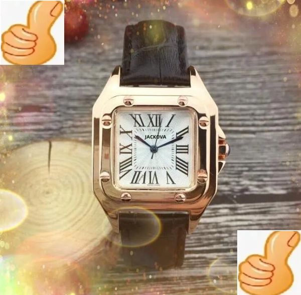 Популярные роскошные женские браслет женские кварцевые часы 32 мм кожаный ремешок женские часы Montre homme подарок