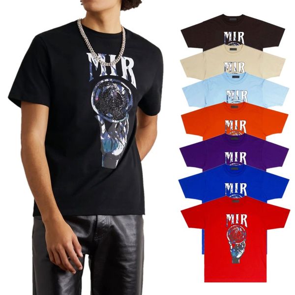 Мужские футболки Дизайнерская буква писем Planet Рубашка футболка для печати Top Fashion Fashion Print Крутинная одежда с коротки