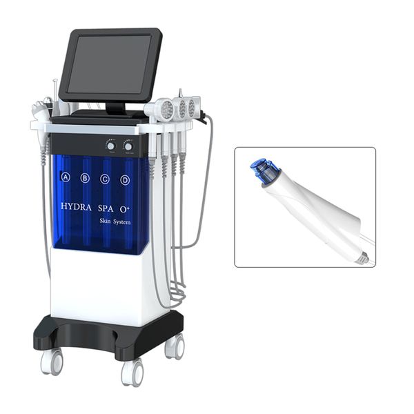 Diamond HydrodermoBrasion Machine Water Aqua Peel O2 Peel Peel Oxygen Facial Círculo escuro escuro Dispositivo de limpeza ultrassônica