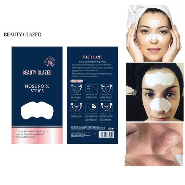 Outras ferramentas de cuidados com a pele beleza máscaras de rosto envidraçadas brigas de limpeza facial de limpeza profunda máscara coloris makeup nariz poros tiras de gotas de entrega ele dhrtf