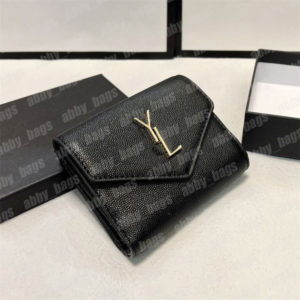 Kadın fermuarlı cüzdanlar tasarımcısı updown deri kısa çanta mens cara cep lüks y cüzdan bayanlar küçük cüzdanlar kartı tutucu s cardho320r