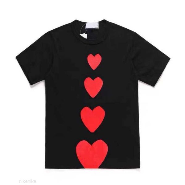 Designer de camisa de camisetas feminino 23SSNEW P Imprimir impressão de manga curta Camisa esportiva casual de algodão puro Casual de rua da moda Mesmo K88