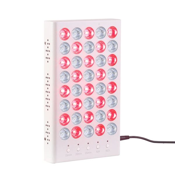 LED Grow Lights 200W Taşınabilir 630Nm 660Nm Kırmızı Işık Terapisi 810nm 830nm 850nm Yakın kızılötesi LED Terapi Işık Yüzü Kırmızı