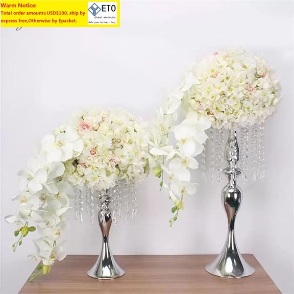 Curstom30 35 cm ciliegia orchidea rosa fiore artificiale decorazione per centrotavola tavolo sfondo matrimonio festa fiore di seta