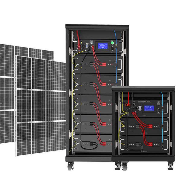 Batteria a energia solare da 100 kwh Batteria al litio LiFePo4 Batteria agli ioni di litio da 48 V 1000ah Sistemi di accumulo di energia domestica