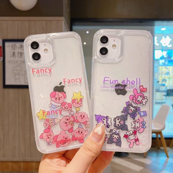 2023 neue süße schöne Mädchen wie Case Designer stoßfeste Silikonhüllen iPhone 14 Pro Max Plus iPhone 13 12 11 Pro Max Little Rabbit Happy Time Quicksand Case