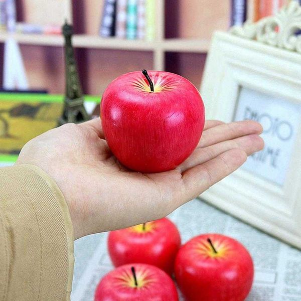 Vela de frutas auspiciosa purificação de ar perfumada decoração de Natal para sala de estar