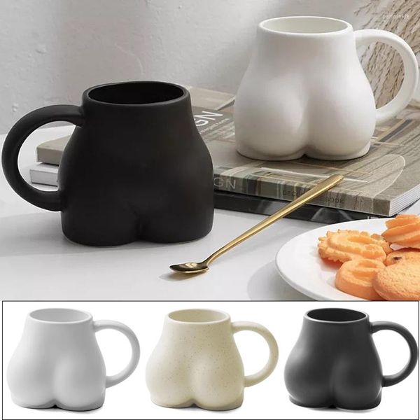 Tassen 300ml Europäische Keramik Neuheit Tasse Frau Körper Arschbuschape Kaffee Milch Tasse Skulptur Esstisch Wohnkultur -Accessor Accessor