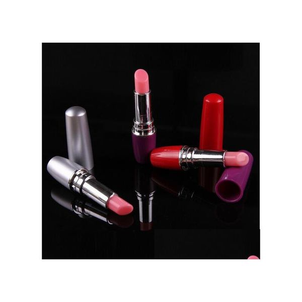 Altri articoli di bellezza per la salute Vibratore creativo per rossetto per giocattolo per masturbazione femminile Mini prodotti vibranti S Adt Vari colori Jjd00 Dh17J