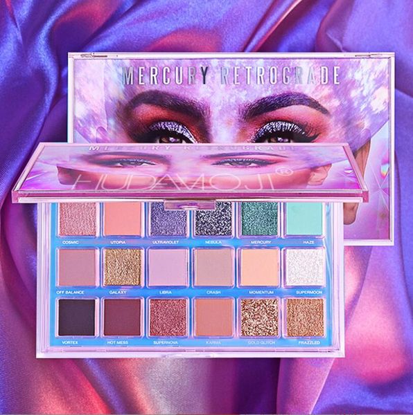 Ombretto Trucco Ombretto 18 Colori Palette Shimmer Palette di ombretti opachi Doni di Natale Womans Drop Delivery Salute Bellezza Ey Dhxgd