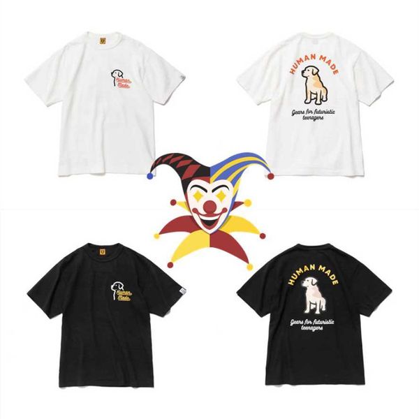 Magliette da uomo Magliette realizzate dall'uomo Uomo Donna 1 1 T-shirt casual di alta qualità Stampa cane Top Tees G230301