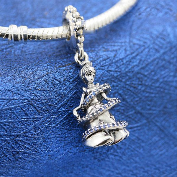 925 Momento mágico de prata esterlina Berço pendente de pingente se encaixa em jóias européias Pandora Style Charm Bracelets