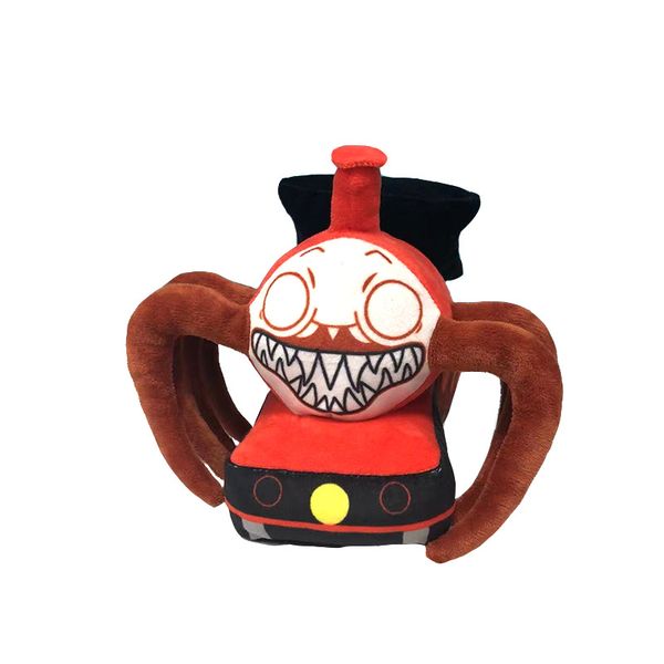 22 cm Choo-Choo Charles Plüschpuppen Spielzeug Cartoon Anime Figur Gefüllte Puppe Weiche Zug Plüschtier Geburtstagsgeschenk für Kinder Jungen Mädchen Beste Qualität