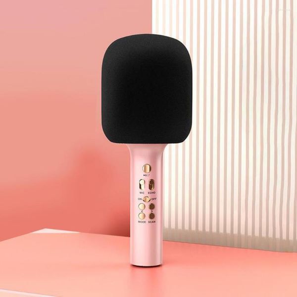 Microfones mini microphone somol-card chip chip compacto cantando sem fio Live K Song KTV para casa