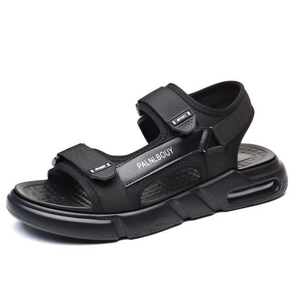 Sandalen Herren Sommer Strand Mann Lässige Leder Sandale Offene Schuhe Für Männer Angeln Mode Sportbekleidung Air