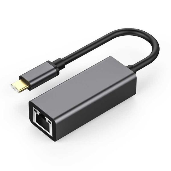 USB-C-zu-Ethernet-Adapter Typ RJ45 LAN-Computeranschluss für MacBook Pro Samsung Galaxy S10/S9/Note 20 Netzwerk-Ard