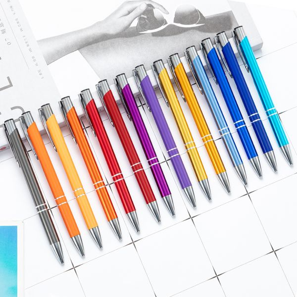 Neue Metall Kugelschreiber Kugelschreiber Kugelschreiber Unterschrift Business Stift Büro Schule Student Schreibwaren Geschenk 21 Farben