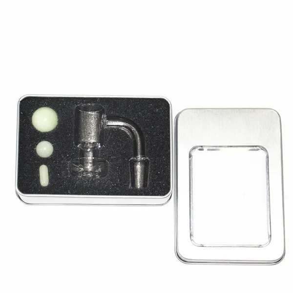 Narghilè Diamond Knot Quartz Enail Banger Quartz Bangers Accessori per fumatori per unghie 10mm 14mm Chiodi per giunti maschili per olio Dab Rig strumenti per dabber cera