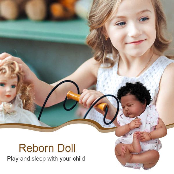 Dolls de pelúcia 19,7 em bonecas de bonecas de bebê da vida real Dolls de bebê recém -nascidos com pele de menina renascida realista de pele REALISTA VEIAS visíveis para a coleção J230302
