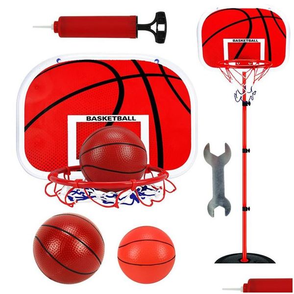 Sport Toys Children Basketball Stand 150cm Kids ao ar livre Kit ajustável Drop Drop Delivery Gifts Play Dhuaj