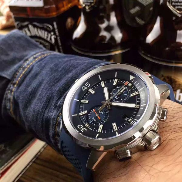 ABB_WATCHES Relógio masculino automático relógios de quartzo moderno clássico luxuoso empresarial relógio de pulso redondo de aço inoxidável relógio de safira à prova d'água 2024