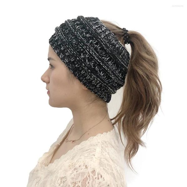 Berretti Cap Fashion Knit Crochet Splice Outdoor Solid Headband Cappelli Women Holey Berretti da baseball Haddock Hat Beach Hut
