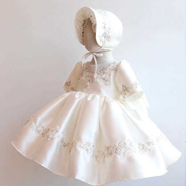 Mädchen Kleider Mode Baby Mädchen Prinzessin Kleid Kind Spitze Design Vintage Geburtstag Taufe Hochzeit Party Ballkleid Baby Kleidung A2421