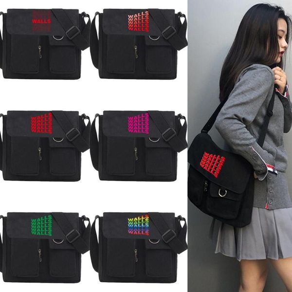 Einkaufstaschen Damentasche Messenger Koreanischer Stil Weiblicher Rucksack College Große Kapazität Vielseitige Schulter Student Schule Postbote Tote