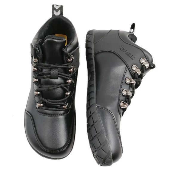 Сапоги ZZFABER, непромокаемые женские ботинки, походная обувь для босиком, уличные гибкие кроссовки до щиколотки, мягкая зима 230303
